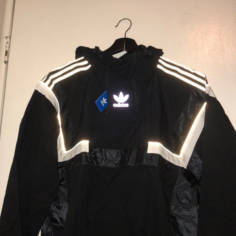 🕹Adidas Originals Vintage Inspired Windbreaker - Picture 7 of 8